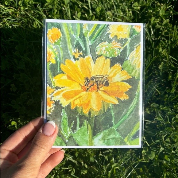 The Wildflower Company Set of 4 Greeting Cards - Picture 5 of 6